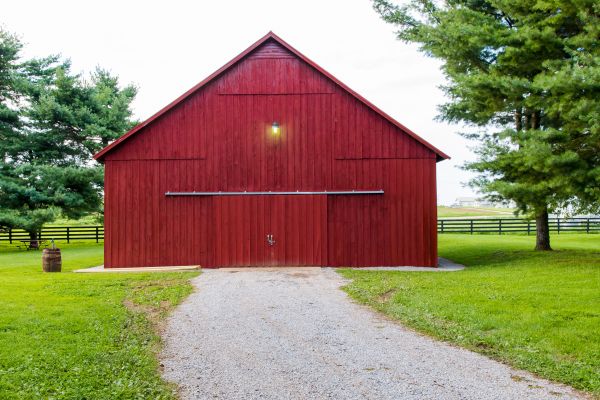 Wooden Barn Painting